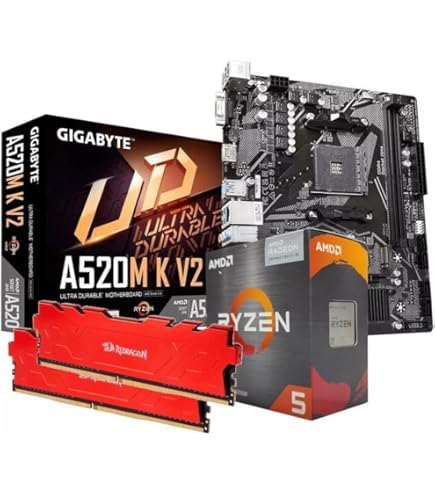 Kit Upgrade Líder, AMD Ryzen 5 5600G, A520M-A PRO MSI, 16GB DDR4